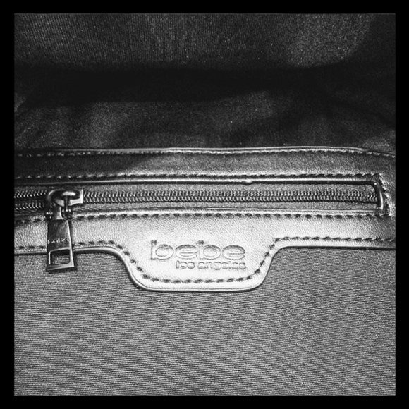 NEW BeBe Mini Black & White Backpack. - Picture 4 of 4